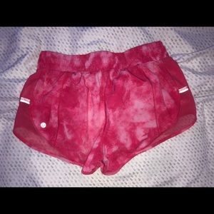 tie dye lululemon shorts